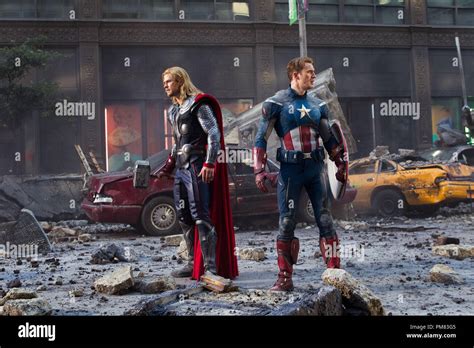 “marvels The Avengers” Thor Chris Hemsworth And Captain America
