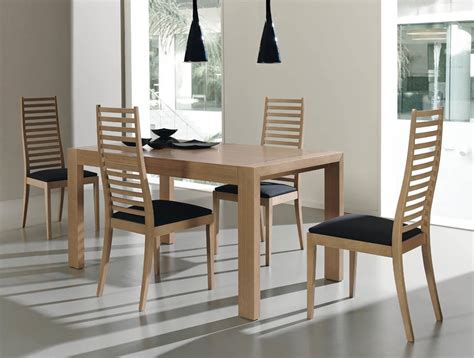 Juejo de comedor de 6 sillas. comedores-modernos-muebles-comedor-madera-moderna-facil ...