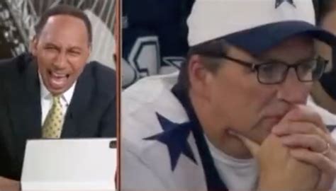 Stephen A Smith Laughs At Supercut Of Sad Cowboys Fans On Espn