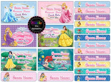 Maquillaje Inconsistente Elaborar Etiquetas Para Libros De Princesas