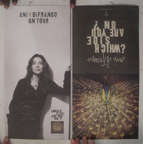 Ani Difranco Poster On Tour Which Side Are You On Album Di Franco 2