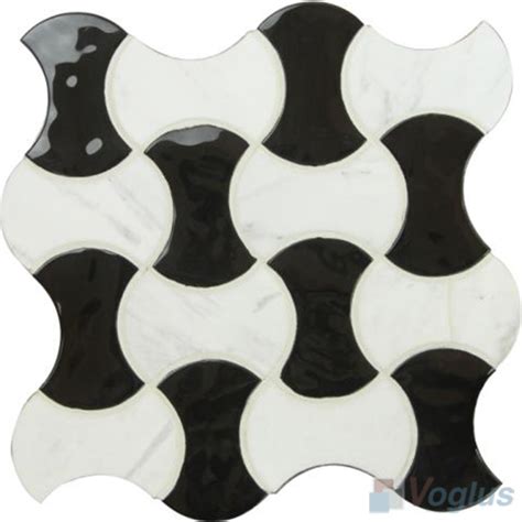 If s1 is type a then 5: Bone Shape Glass Mosaic - Voglus Mosaic