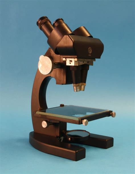Compound Achromatic Stereo Microscope Stichting Voor Historische