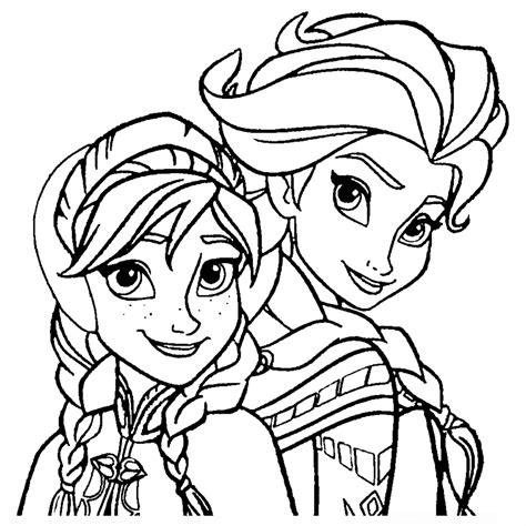 Imagens engraçadas, lindas ilustrações, desenhos para crianças. Desenhos para colorir Frozen - Educação Online