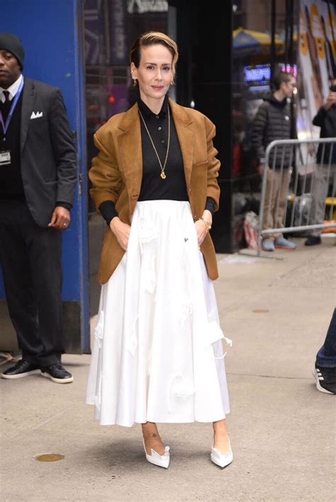 Sarah Paulson Wore Prada On Good Morning America