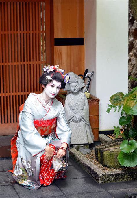 Himeji japanese handicrafts table mats handcraft white leather crafts table decorations japanese table craft table. Maiko Posing With Traditional Japanese Decorations, Kyoto ...