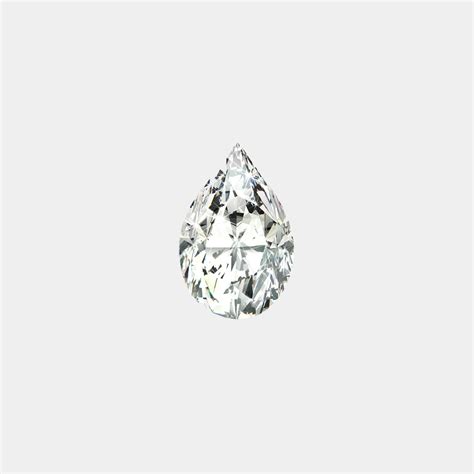 Pear Cut Diamond Evs2 074 Ct Gia Torelli