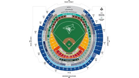 Rogers Centre Seating Map Concerts Cabinets Matttroy