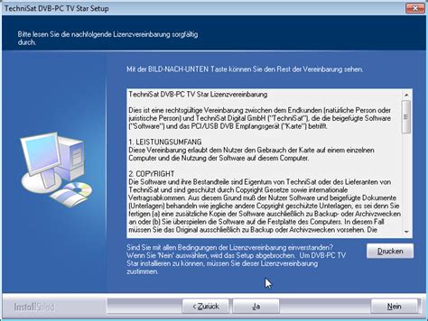 After that delay, the install. TechniSat CableStar HD2 (PCI) - DVB Hardware (Digital TV ...