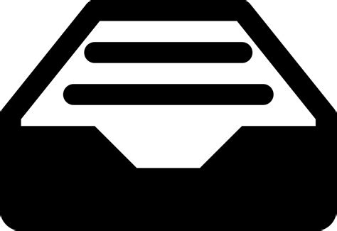 Download Drawer Box Inbox Archive Category Svg Png Icon Free Download (#460) - OnlineWebFonts.COM