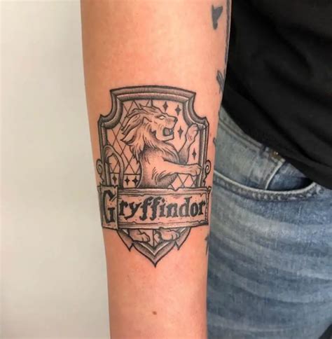 Hogwarts Crest Tattoo