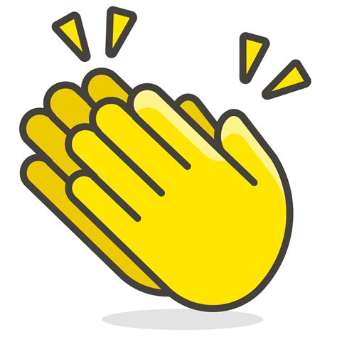 File387 Clapping Hands 1svg Wikimedia Commons Erofound