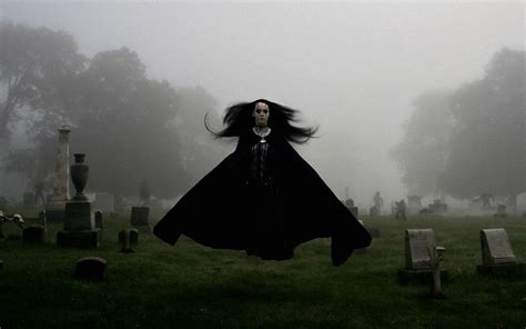 Dark Horror Gothic Ghost Scary Creepy Spooky Women Girl Mood Sad Sorrow Grave Cemetery Fog Cg
