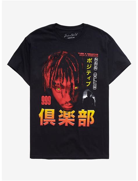 Juice Wrld 999 Club Japanese T Shirt Hot Topic