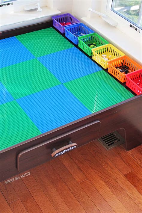 The first computerized coffee table train layout (i.e., coffee table #1) was finished in 1958, and it is still alive and well in san carlos, california. Turn Your Train Table Into a Lego Table with Color Coded ...