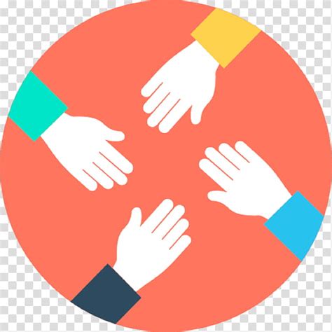 Teamwork Organization Hand Circle Gesture Collaboration