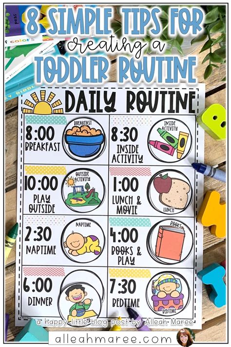 Creating A Daily Routine For Toddlers