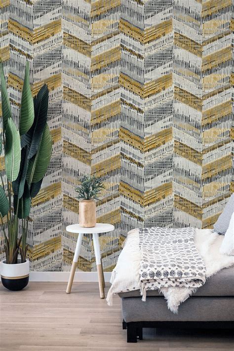 Buy Arthouse Chevron Weave Geo Wallpaper From The Next Uk Online Shop