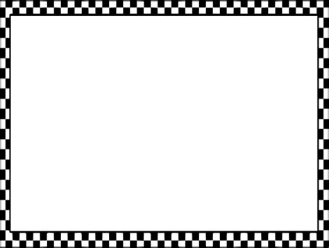 Black Checkerboard Border Clip Art At Vector Clip Art