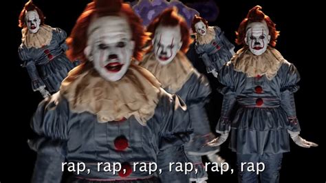 the joker and pennywise go against each other in a hilarious rap battle playjunkie