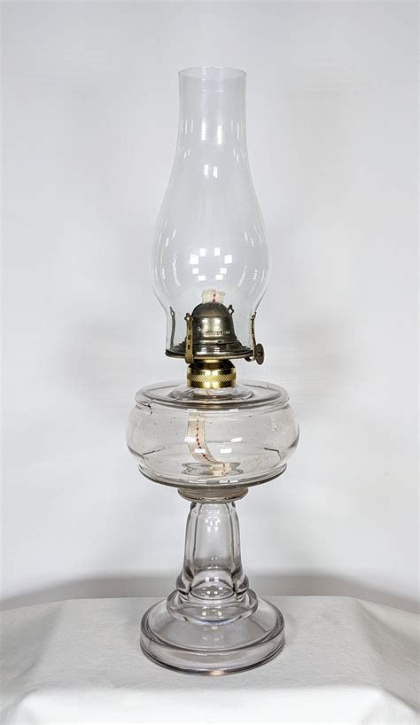 Vintage Antique Glass Oil Lamp Oil Lantern Kerosene Oil Etsy Canada