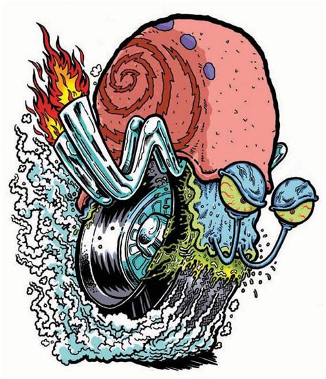 È stata realizzata dal biologo marino e disegnatore stephen hillenburg, e prodotta dalla sua compagnia, la united plankton pictures inc. SPONGEBOB Hot Rod: GARY by yourpalSmitty on deviantART ...