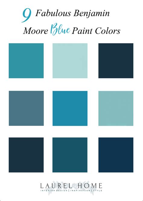 Nine Fabulous Benjamin Moore Blue Paint Colors Blue Paint Colors