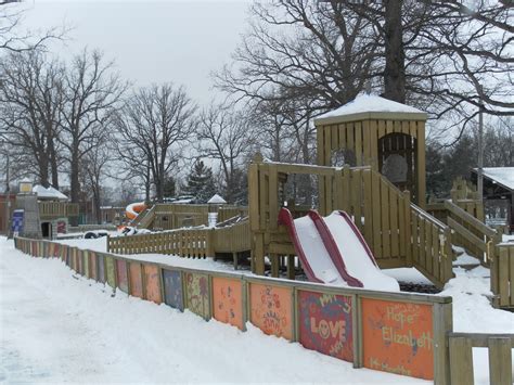 Lakewood's Picture of the Day: Kids Cove at Lakewood Park is a winter