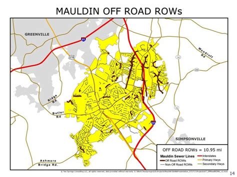 Mauldin Sewer Maps As Of Fiscal Year 2011 Mauldin Sc Patch