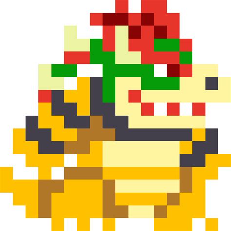Thumb Image Bowser Pixel Art Super Mario Maker