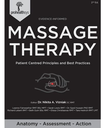 Massage Therapy 2nd Edition Prohealthsys Au