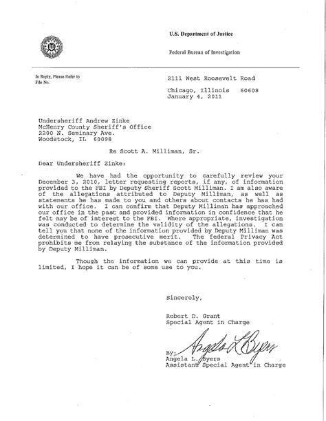 We collect information about file formats and can explain what what is the.fbi file type? Woodstock Advocate: "That" FBI Letter about Milliman