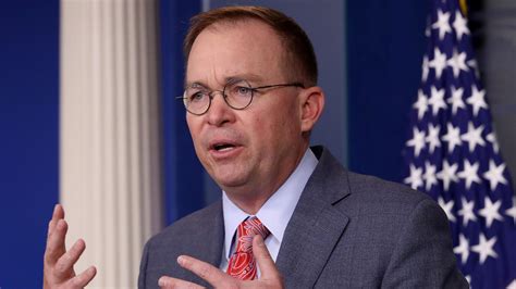 Former Trump Staffer Mick Mulvaney Has Emerged As An Unlikely Defender