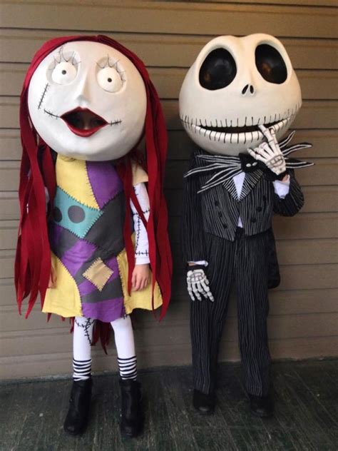 Unique Halloween Costumes Jack Skellington And Sally Costumes Witch
