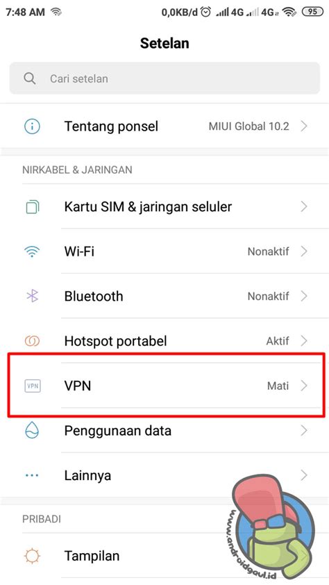 Maybe you would like to learn more about one of these? √ Cara Setting dan Menggunakan VPN Bawaan Android - AndroidGaul.id