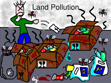 Share 141 Land Pollution Sketch Super Hot Ineteachers