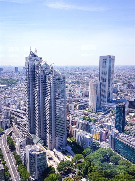 Tokyo Skyscrapers Building Free Photo On Pixabay