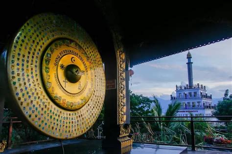 Gong Perdamaian Nusantara Ikon Wisata Favorit Masyarakat Di Kota Palu