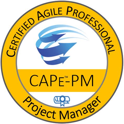 Certified Agile Professional Project Manager Cape Pm Credly