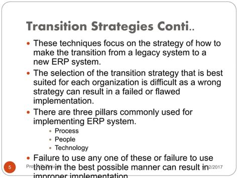 Erp Implementation Transition Strategies