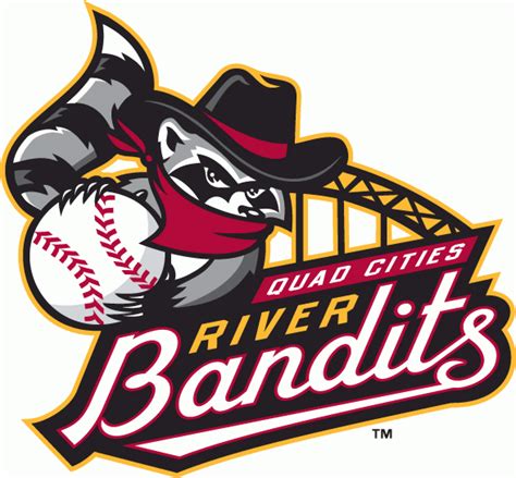 Get ideas and start planning your perfect sports logo today! Quad Cities River Bandits Primary Logo - Midwest League ...