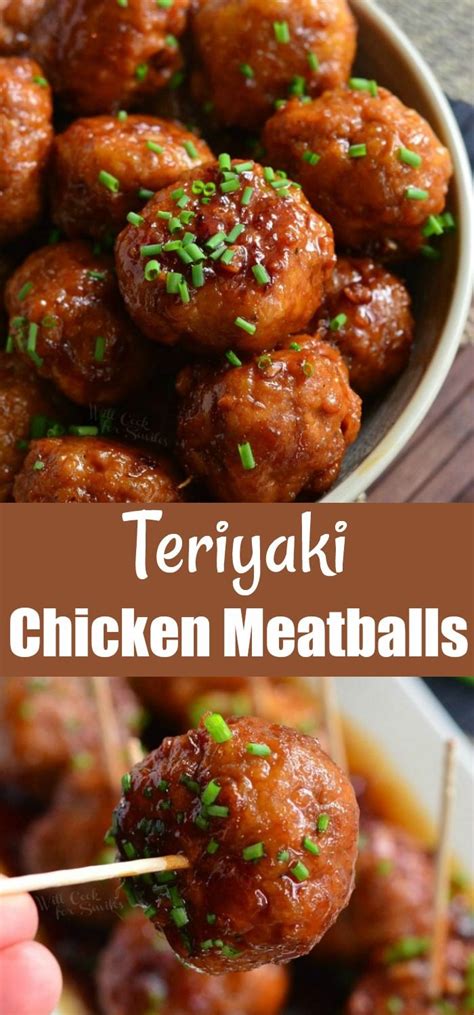 Lbs chicken breasts, boneless & skinless. Honey Garlic Teriyaki Chicken Meatballs. These juicy ...