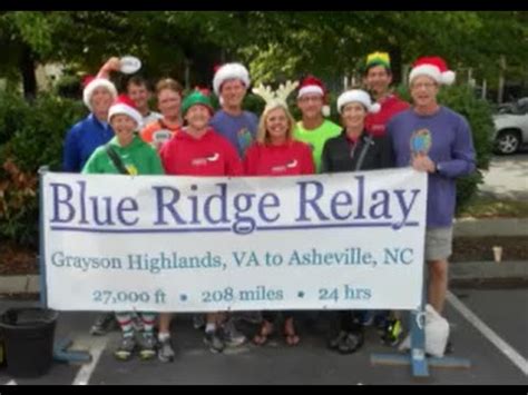 The 208 mile blue ridge relay (brr208) , which is one of the longest running relay races in the united states, takes place in the picturesque blue ridge and black mountains of virginia and north. RunnerPeeps -Blue Ridge Relay 2015 - YouTube