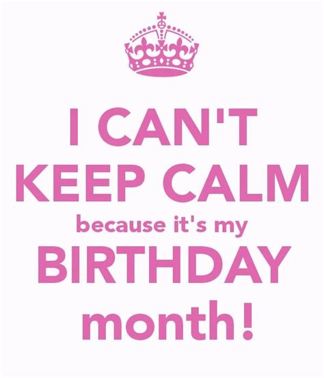 Keep Calm Its My Birthday Sign Clipart Free Image Download