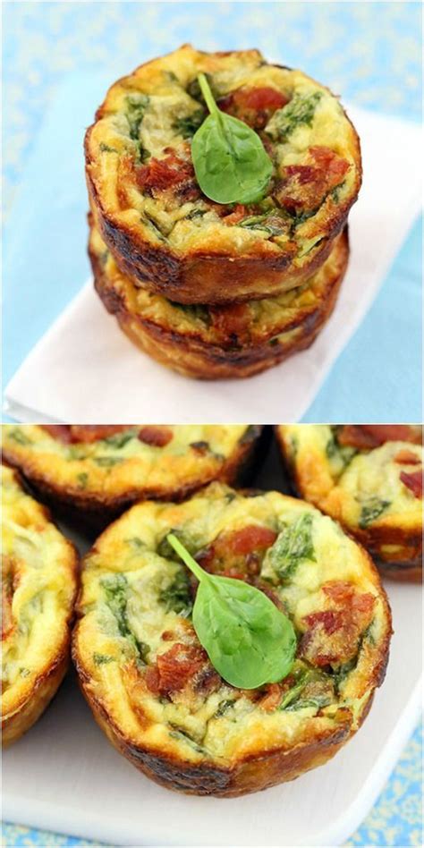 Spinach Artichoke Muffin Pan Quiches Cinnamon Spice And Everything Nice