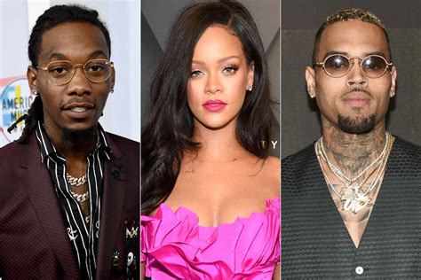 Offset Alludes To Rihanna Fight Amid Feud With Chris Brown