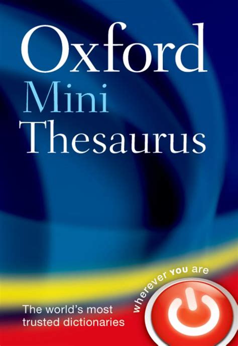 Oxford Mini Thesaurus (5th edition) | Oxford University Press