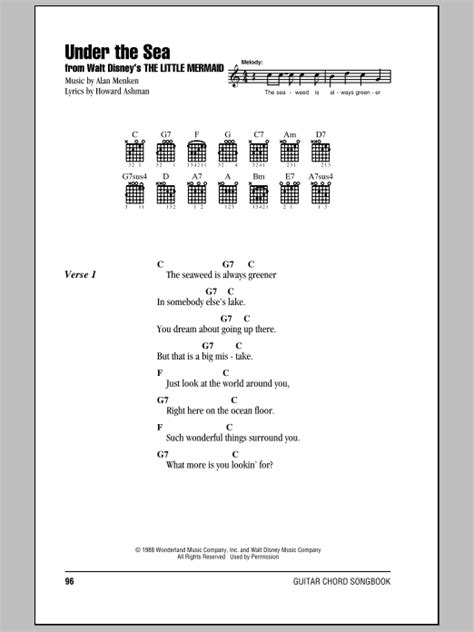 We did not find results for: Under The Sea sheet music by Alan Menken (Lyrics & Chords ...