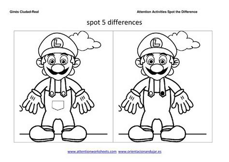 Spot The Difference Coloring Pages Download And Print For Free