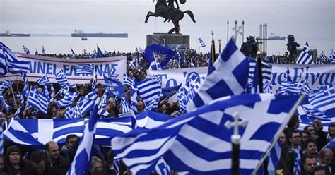 Greeks Rally Over Name Dispute With Neighbor Macedonia